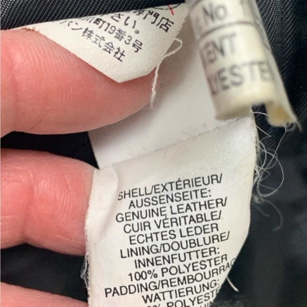 Vintage 90s GAP Downtown Leather Jacket - Picture 13 of 13